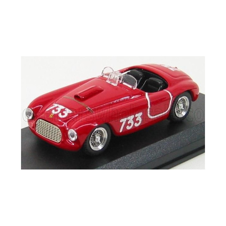 ART MODEL FERRARI 195S SPIDER N 733 MILLE MIGLIA 1950 SERAFINI - SALAMI - RED 1/43