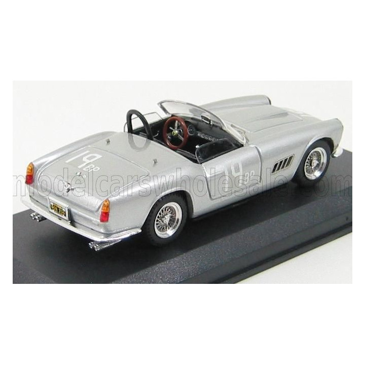 ART MODEL FERRARI 250 CALIFORNIA SPIDER N 19 CUMBERLAND 1960 BOB GROSSMAN - SILVER 1/43