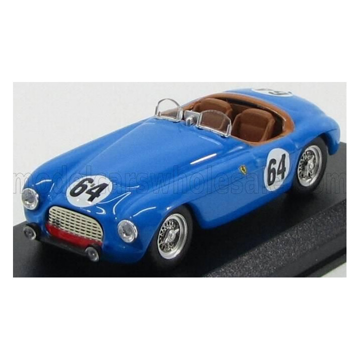 ART MODEL FERRARI 166MM BARCHETTA 2.0L V12 SPIDER TEAM RENE BOUCHARD N 64 24h LE MANS 1951 ROBERT BOUCHARD - LUCIEN FARNAUD - BL