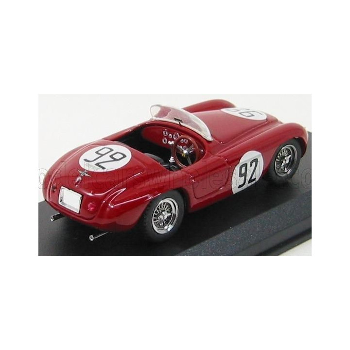 ART MODEL FERRARI 225S TOURING N 92 12th GP MONTECARLO 1952 E.CASTELLOTTI - RED 1/43