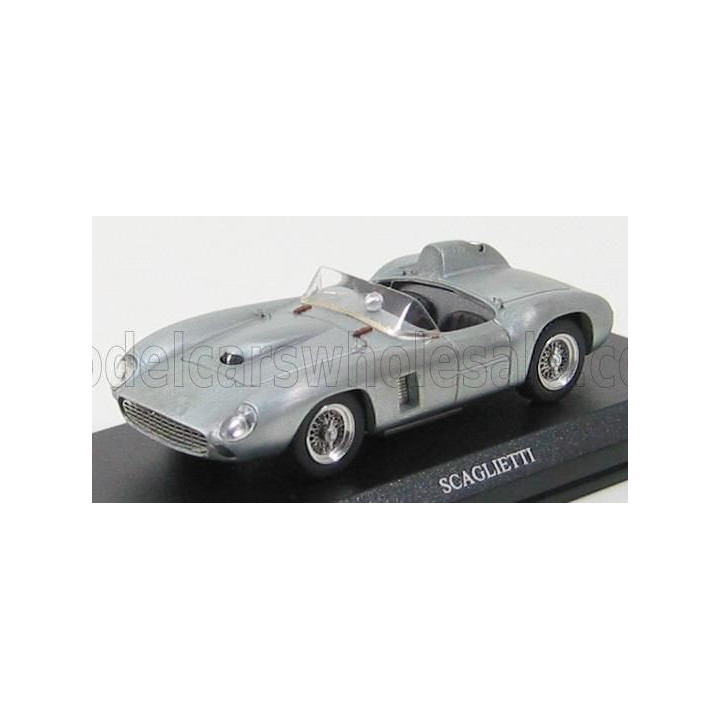 ART MODEL FERRARI SCAGLIETTI 290MM SPIDER 1957 - METALLO SPAZZOLATO - BRUSHING METAL 1/43