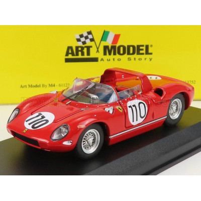 ART MODEL FERRARI 250P  ch.0812  N 110 WINNER 1000 Km NURBURGRING 1963  J.SURTEES - W.MAIRESSE - RED 1/43