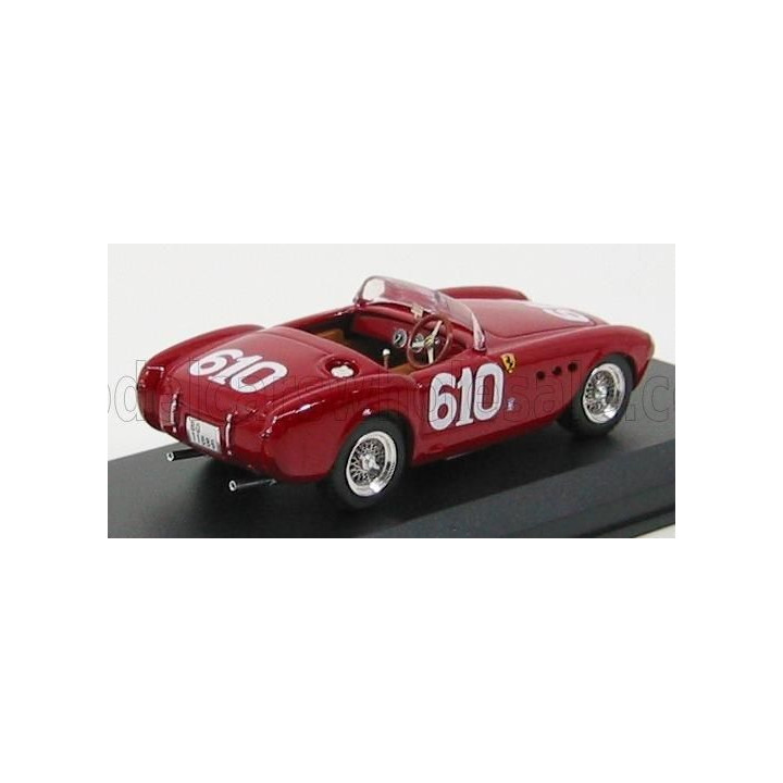 ART MODEL FERRARI 225S SPIDER N 610 MILLE MIGLIA 1951 SCOTTI - CANTINI - RED 1/43