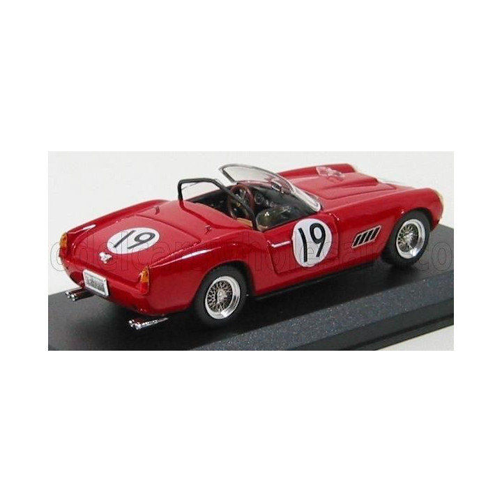 ART MODEL FERRARI 250 GT LWB CALIFORNIA SPIDER ch.1699 N 19 NASSAU 1959 W.VON TRIPS - RED 1/43