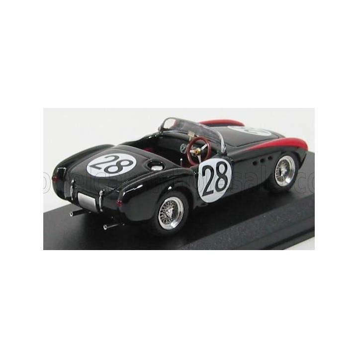 ART MODEL FERRARI 225S N 28 GP PORTOGALLO 1953 VALENTIM - BLACK RED 1/43