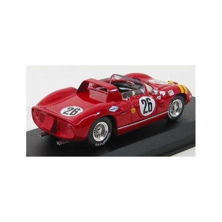 ART MODEL FERRARI 330P N 26 SEBRING 1965 GROSSMAN - HUDSON - RED 1/43
