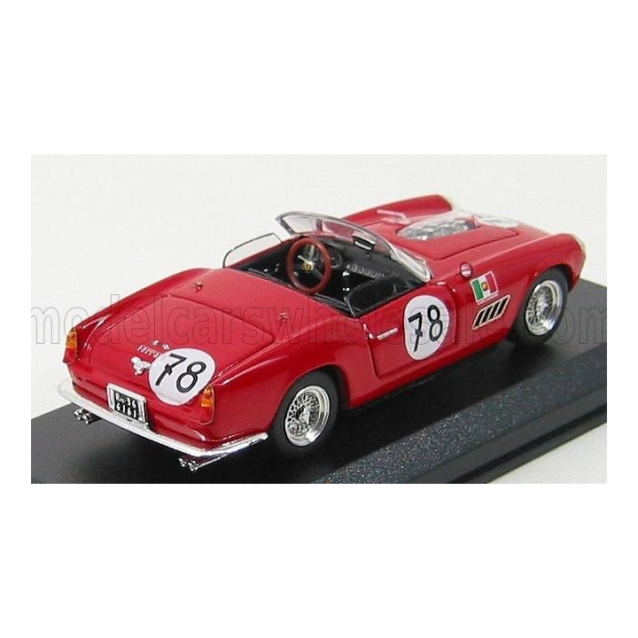ART MODEL FERRARI 250 CALIFORNIA N 78 NURBURGRING 1960 P.GERINI - RED 1/43