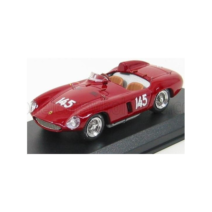 ART MODEL FERRARI 750 MONZA N 145 TIEFENCASTEL 1956 PETER MONTEVERDI - RED 1/43