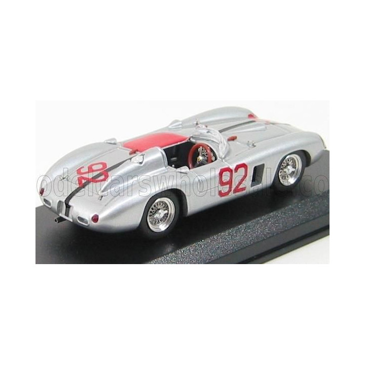 ART MODEL FERRARI 860 MONZA N 92 NASSAU 1959 J.VON NEUMANN - SILVER RED 1/43