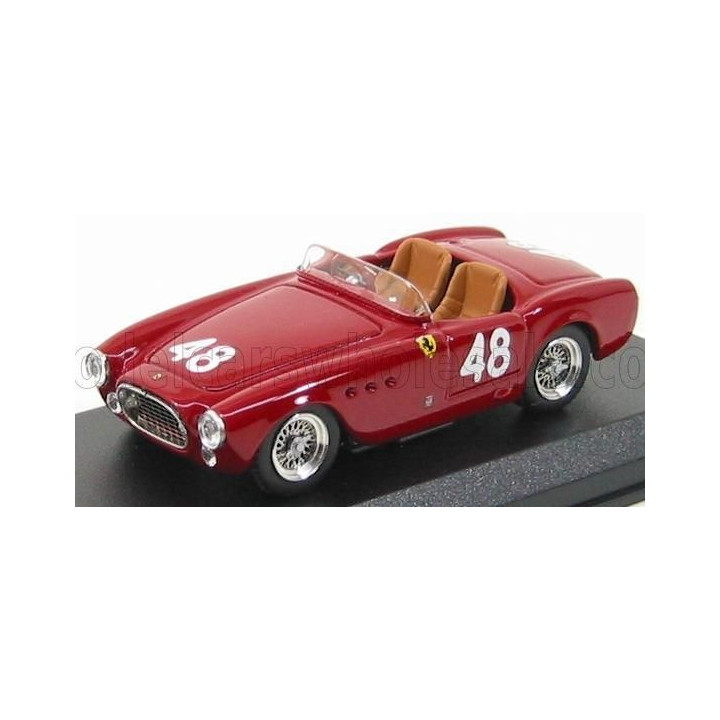 ART MODEL FERRARI 225s N 48 TARGA FLORIO 1952 V.MARZOTTO - RED 1/43