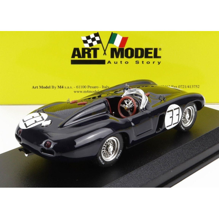 ART MODEL FERRARI 500 MONDIAL N 33 SANTA BARBARA 1954 P.RUBIROSA - BLUE 1/43