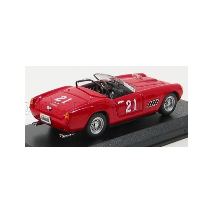 ART MODEL FERRARI 250 GT LWB CALIFORNIA SPIDER ch.1699 N 21 NASSAU 1960 W.VON TRIPS - RED 1/43