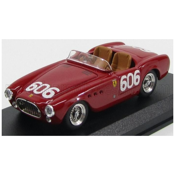 ART MODEL FERRARI 225S SPIDER N 606 MILLE MIGLIA 1952 BORNIGIA - BORNIGIA - RED 1/43