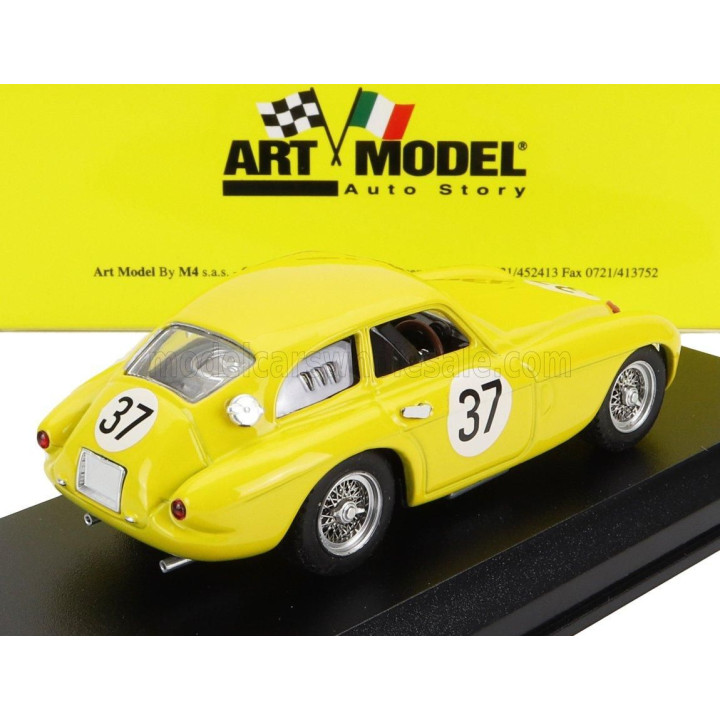 ART MODEL FERRARI 166MM COUPE N 37 NURBURGRING 1951 Y.SIMON - YELLOW 1/43