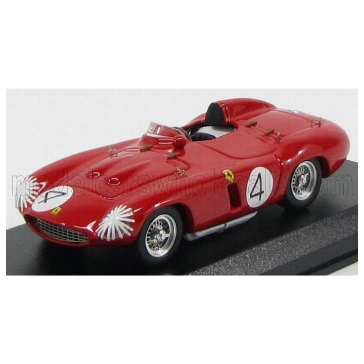 ART MODEL FERRARI 750 MONZA SPIDER N 4 TOURIST TROPHY 1955 CASTELLOTTI - TARUFFI - RED 1/43