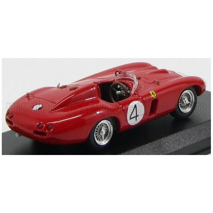 ART MODEL FERRARI 750 MONZA SPIDER N 4 TOURIST TROPHY 1955 CASTELLOTTI - TARUFFI - RED 1/43