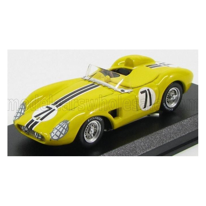 ART MODEL FERRARI 500 TRC SPIDER N 71 SEBRING 1958 DE LA MESA - GONZALEZ - GOMEZ - MENA - YELLOW 1/43