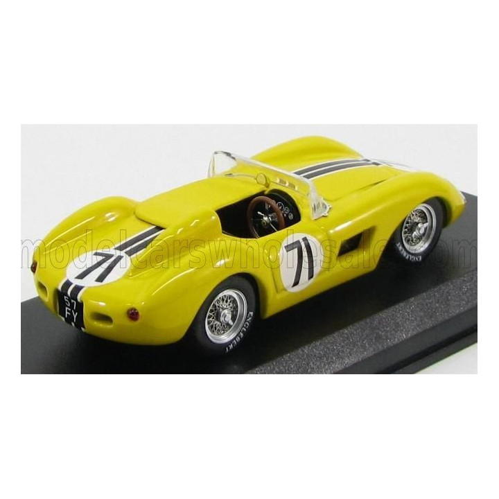 ART MODEL FERRARI 500 TRC SPIDER N 71 SEBRING 1958 DE LA MESA - GONZALEZ - GOMEZ - MENA - YELLOW 1/43
