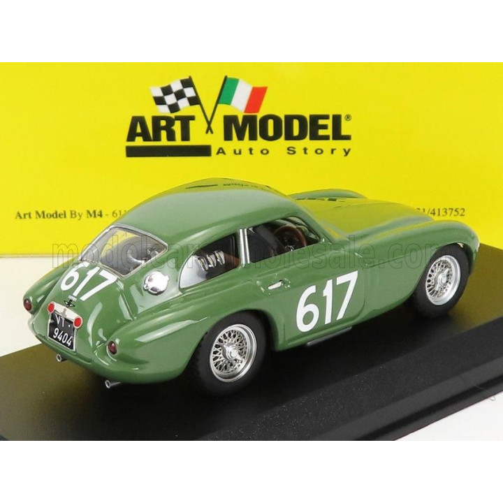 ART MODEL FERRARI 212 EXPORT TOURING BERLINETTA N 617 MILLE MIGLIA 1953 GERINI - DONAZZOLO - GREEN 1/43