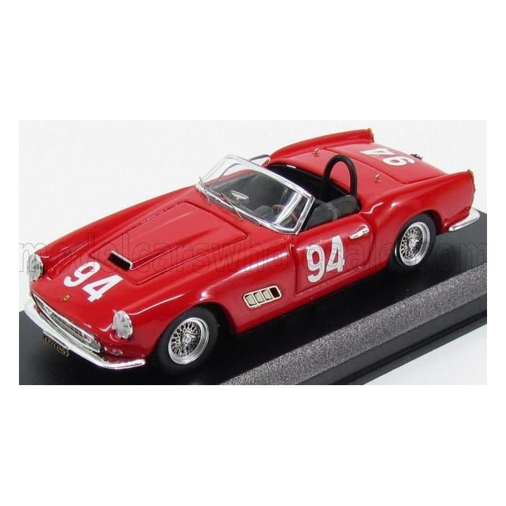 ART MODEL FERRARI 250 GT CALIFORNIA SPIDER N 94 NASSAU 1959 W.BURNETT - RED 1/43