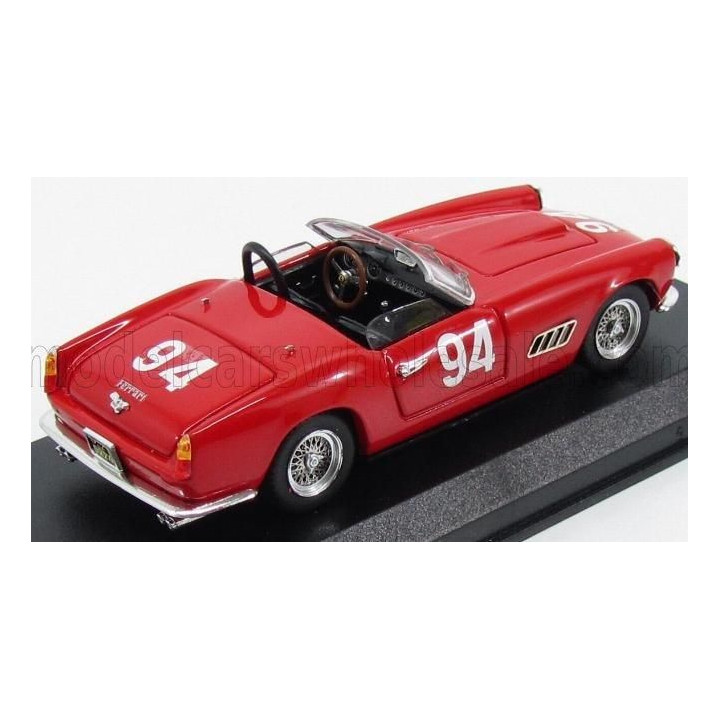 ART MODEL FERRARI 250 GT CALIFORNIA SPIDER N 94 NASSAU 1959 W.BURNETT - RED 1/43