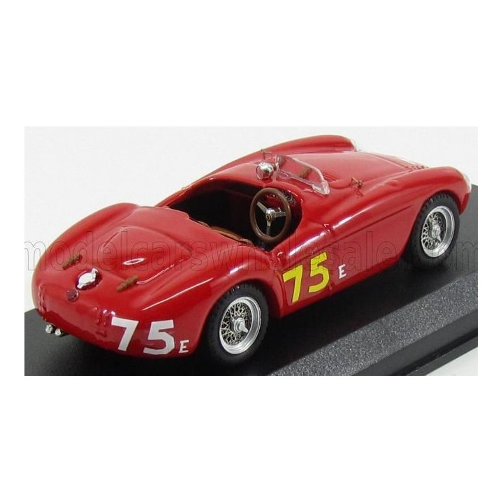 ART MODEL FERRARI 500 MONDIAL SPIDER ch.0438 N 75 WINNER EM SANTA BARBARA S+1.5 1955 B.PRINGLE - RED 1/43