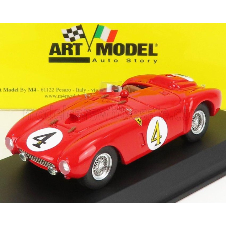 ART MODEL FERRARI 375 PLUS 5.0L V12 SPIDER TEAM SCUDERIA FERRARI N 4 WINNER 24h LE MANS 1954 MAURICE TRINTIGNANT - JOSE FROILAN 