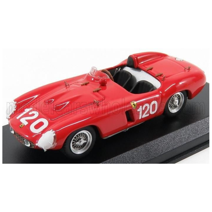 ART MODEL FERRARI 750 MONZA N 120 TARGA FLORIO 1955 MAGLIOLI - SIGHINIOLFI - RED 1/43