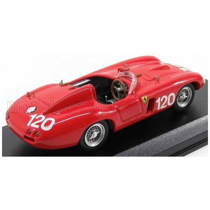 ART MODEL FERRARI 750 MONZA N 120 TARGA FLORIO 1955 MAGLIOLI - SIGHINIOLFI - RED 1/43