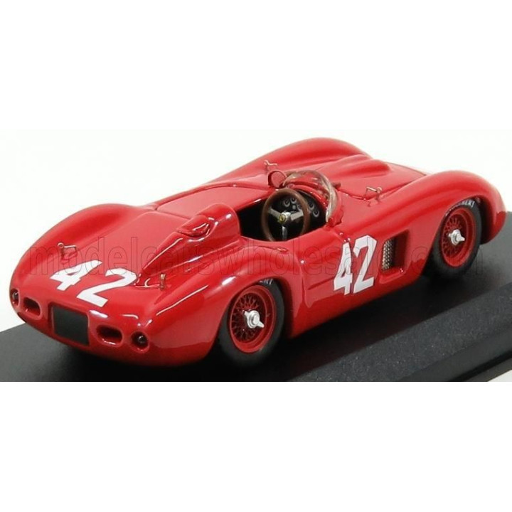 ART MODEL FERRARI 500TR SPIDER ch.0652 N 42 CUBA GP 1957 G.MASTEN - RED 1/43