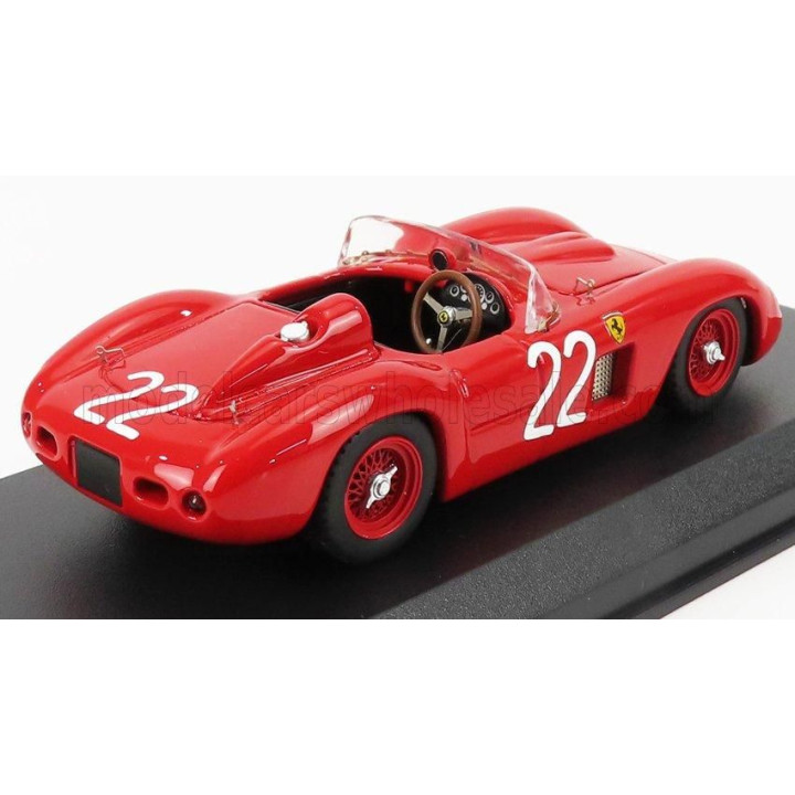 ART MODEL FERRARI 500 TR ch.0608 3rd N 22 CIRCUITO 1957 G.MUNARON - RED 1/43