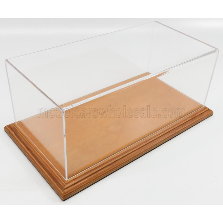ATLANTIC VETRINA DISPLAY BOX AICHI BASE IN LEGNO - WOOD LINDEN BASE - Lungh.LENGHT cm 32.5 X Largh.WIDTH cm 16.5 X Alt.HEIGHT cm