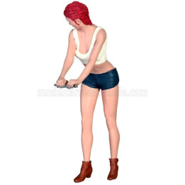 ATLANTIC FIGURES CAR WASHER GIRL - COURTNEY - VARIOUS 1/24