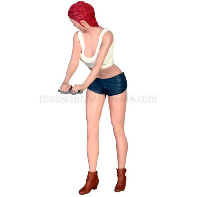 ATLANTIC FIGURES CAR WASHER GIRL - COURTNEY - VARIOUS 1/24