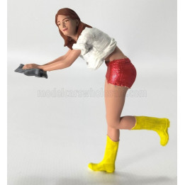 ATLANTIC FIGURES CAR WASHER GIRL - REBECCA - VARIOUS 1/43