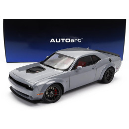 AUTOART DODGE CHALLENGER R/T SCAT PACK WIDEBODY 2022 - SMOK SHOW GREY 1/18