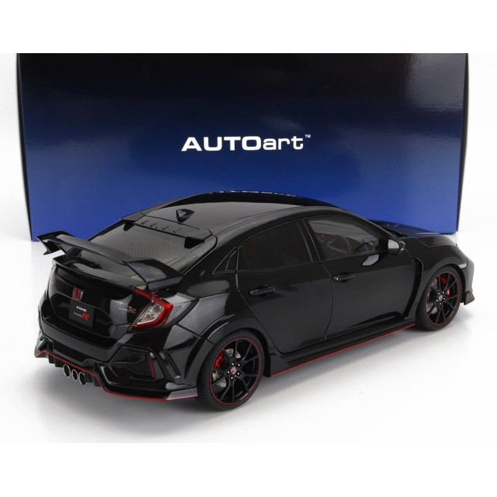 AUTOART HONDA CIVIC TYPE R (FK8) 2021 - BLACK 1/18
