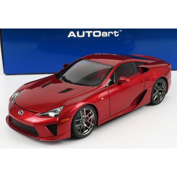 AUTOART LEXUS LFA COUPE 2012 - PEARL RED 1/18