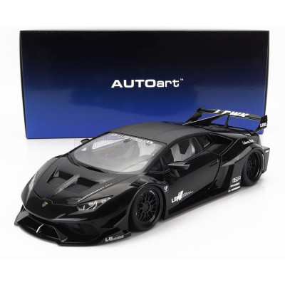 AUTOART LAMBORGHINI HURACAN LIBERTY WALK LB SILHOUETTE WORKS GT 2018 - BLACK 1/18