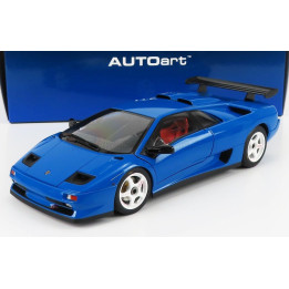 AUTOART LAMBORGHINI DIABLO SVR 1996 - BLUE LE MANS 1/18