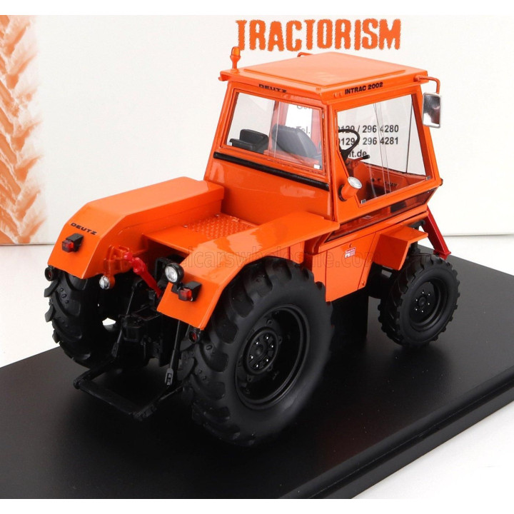 AUTOCULT DEUTZ INTRAC 2002 A GI TRACTOR GERMANY 1972 - ORANGE 1/32