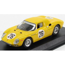 BEST MODEL FERRARI 250LM 3.3L V12 ch. n6313 TEAM PIERRE DUMAY N 26 2nd 24h LE MANS 1965 PIERRE DUMAY - GUSTAVE GOSSELIN - YELLOW