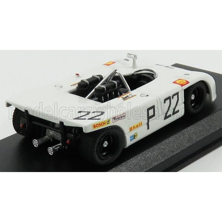 BEST MODEL PORSCHE 908/03 N 22 WINNER 1000km NURBURGRING 1970 ELFORD - AHRENS JR - WHITE 1/43