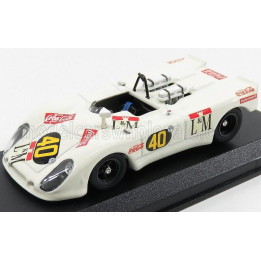 BEST MODEL PORSCHE 908/2 FLUNDER SPIDER N 40 TEMPORADA 1970 DECADENET - PAIRETTI - WHITE 1/43