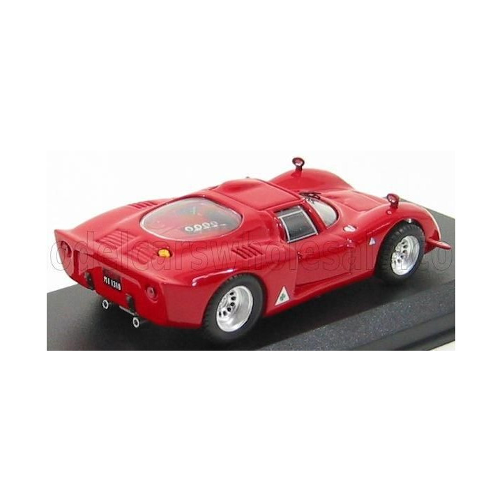BEST MODEL ALFA ROMEO 33.2 PROVA 1968 - RED 1/43