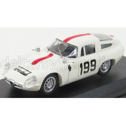 BEST MODEL ALFA ROMEO TZ1 N 199 MONZA 1964 D.NABOKOV - WHITE RED 1/43