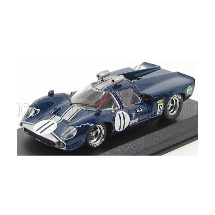 BEST MODEL LOLA T70 COUPE N 11 SEBRING 1968 DE UDY - DIBLEY - BLUE 1/43