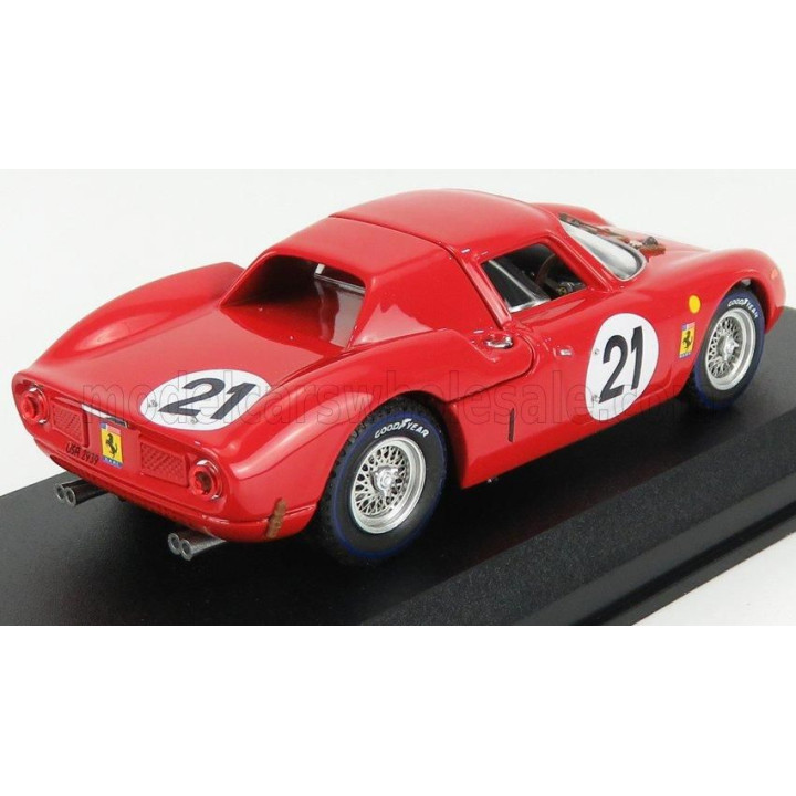 BEST MODEL FERRARI 250LM 3.3L V12 ch. n5893 TEAM N.A.R.T. NORTH AMERICAN RACING N 21 WINNER 24h LE MANS 1965 JOCHEN RINDT - MAST