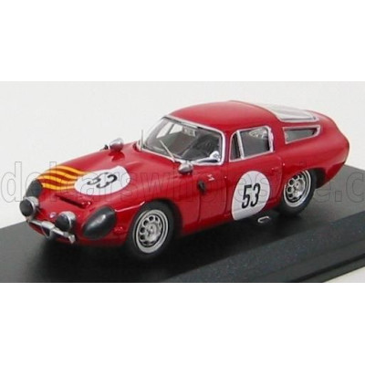 BEST MODEL ALFA ROMEO TZ1 N 53 SEBRING 1964 STODDARD - KASER - RED 1/43