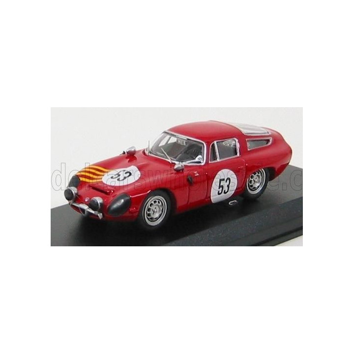 BEST MODEL ALFA ROMEO TZ1 N 53 SEBRING 1964 STODDARD - KASER - RED 1/43